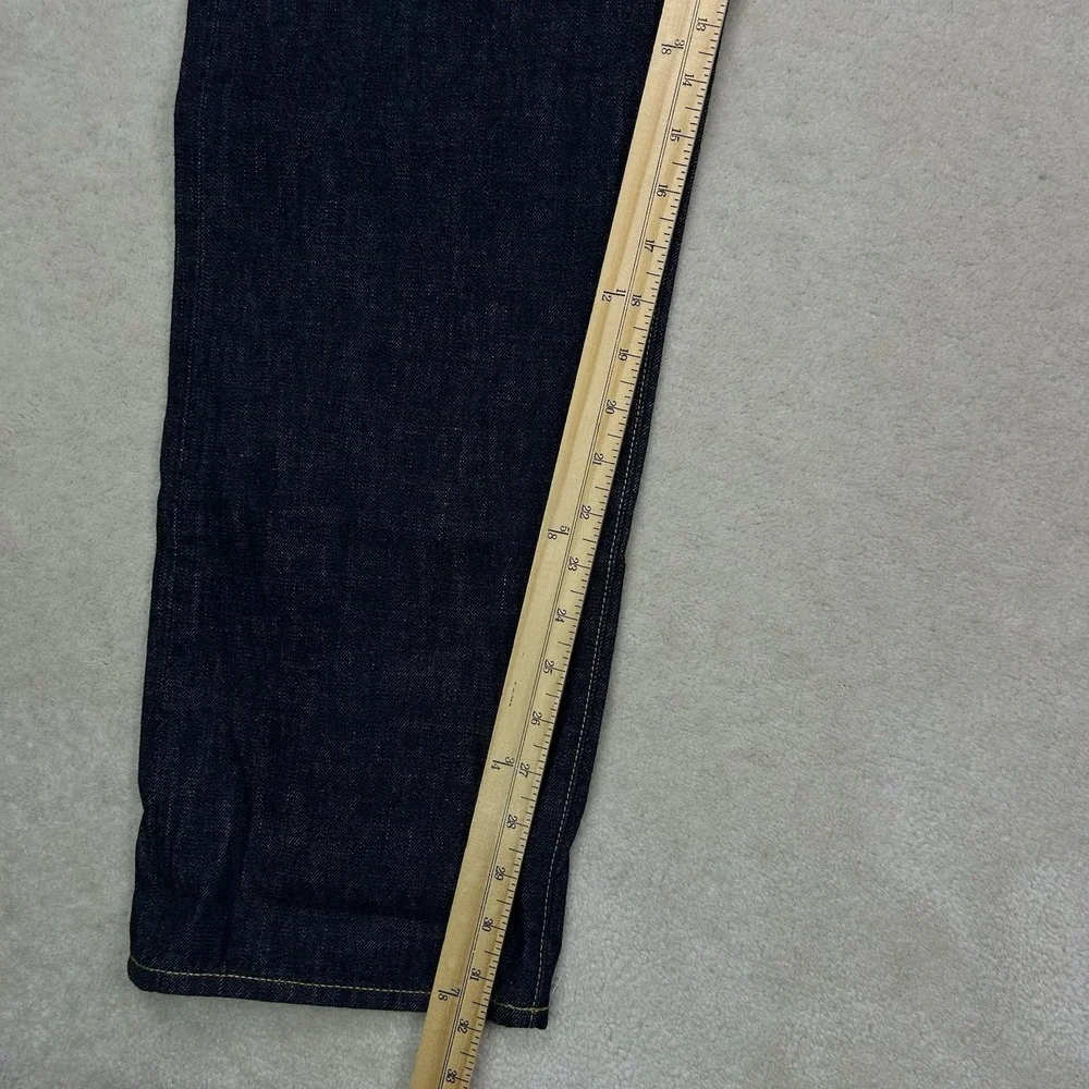 Madewell Straight Leg Jeans Men 36x32 Japanese Selvedge Denim Nihon Menpu Indigo